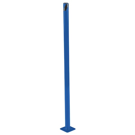 STEEL PIPE SAFETY BOLLARD 42X1.75 BLUE